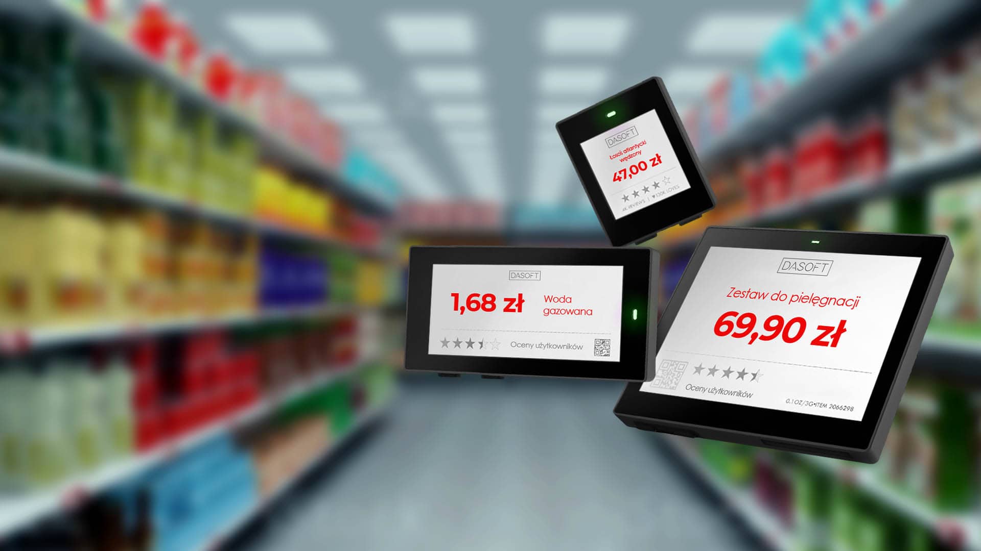 Dasoft - Elektroniczne Etykiety Cenowe - Zarządzanie kategorią Cenową