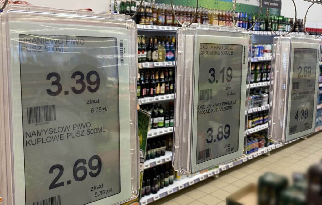 system elektronicznych etykiet Społem Top Market