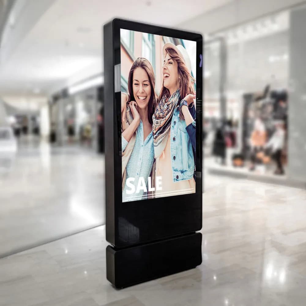 System Digital Signage w galerii handlowej