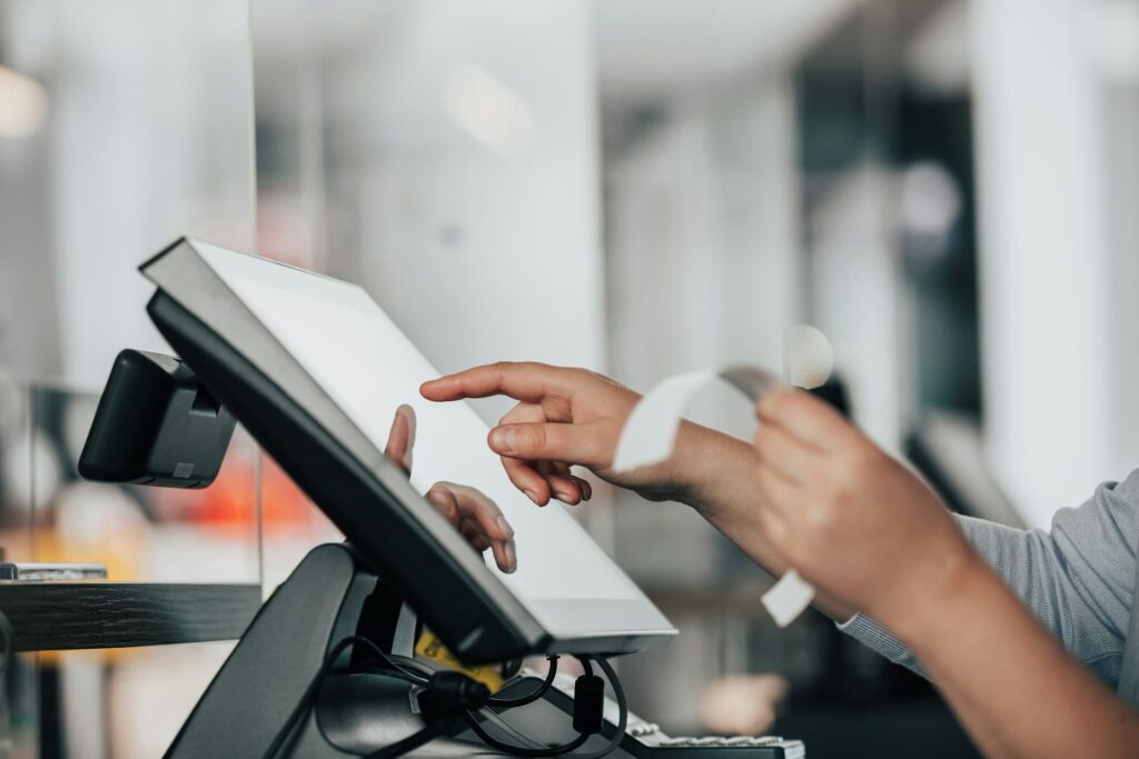 Infokiosk jako kasa samoobsługowa