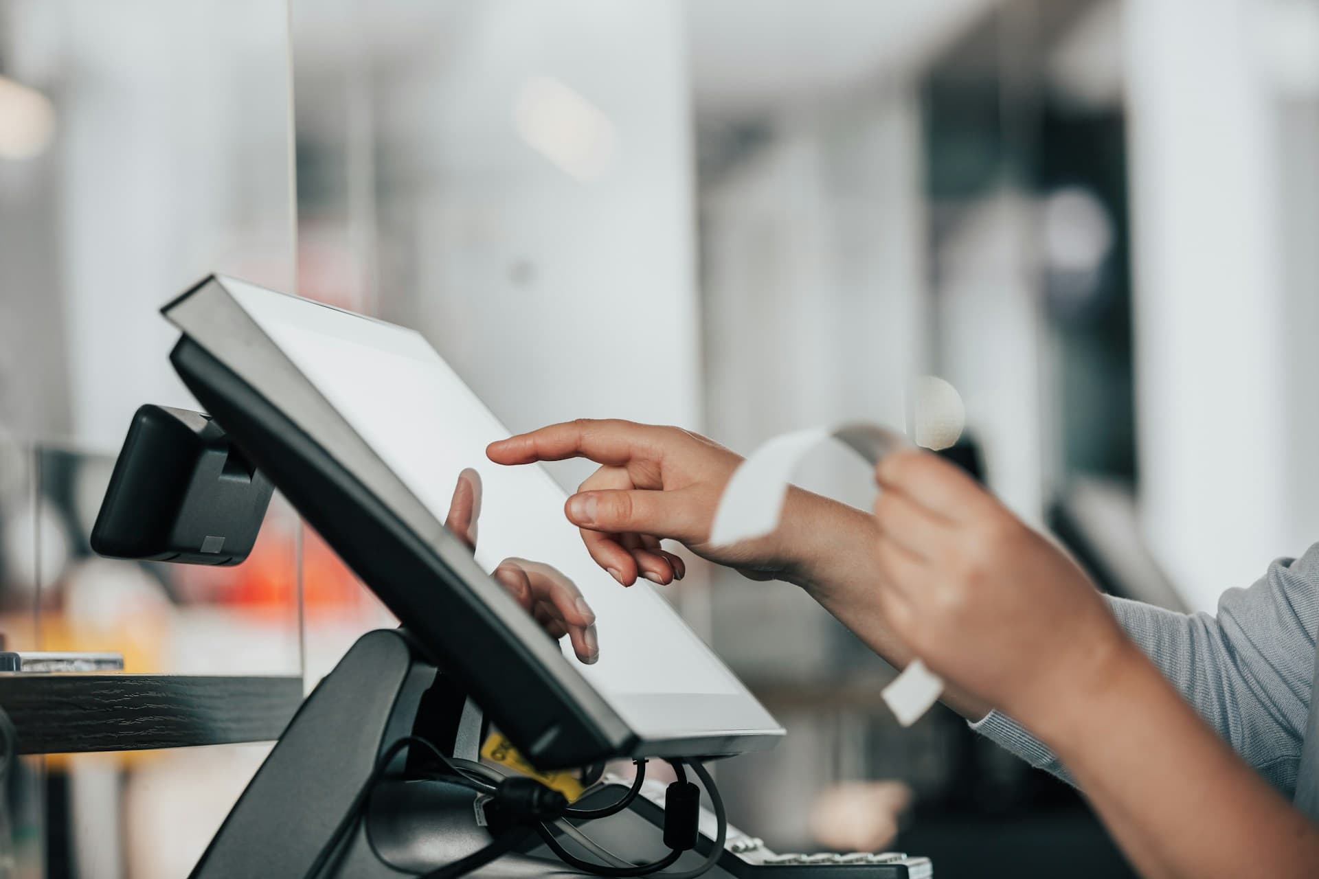 Infokiosk jako kasa samoobsługowa
