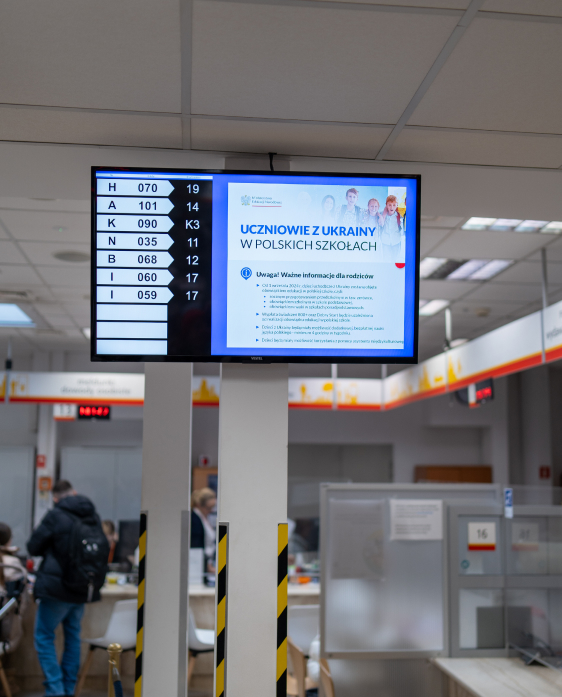 Infokiosk w Urzędzie Miasta Warszawa Wola